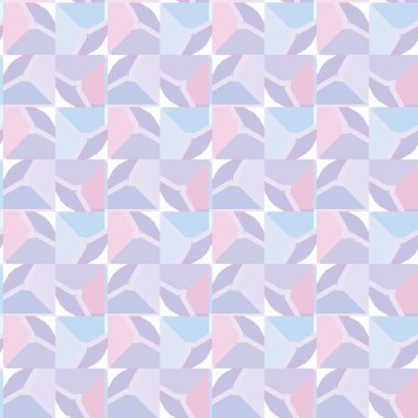 soyut geometrik dikişsiz desen, vektör illüstrasyonu 