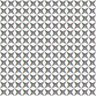 Geometrik şekilli kusursuz desen vektör çizimi