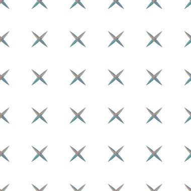 Geometrik şekilli kusursuz desen vektör çizimi
