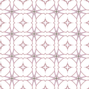 Geometrik şekilli kusursuz desen vektör çizimi