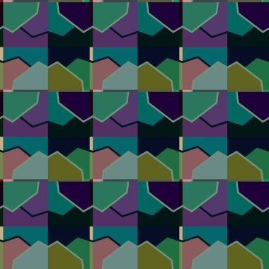 Süslemeli vektör illüstrasyonu, kopyalama alanı için soyut arkaplan