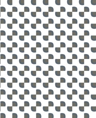 Geometrik şekilli kusursuz desen vektör çizimi