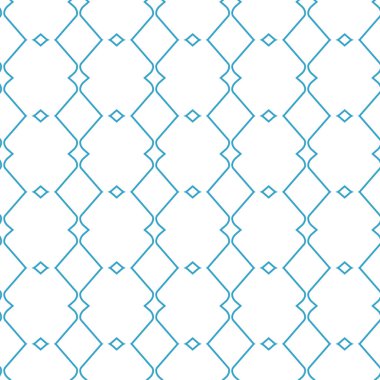 Geometrik şekilli kusursuz desen, vektör illüstrasyonu