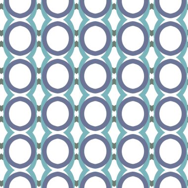 Geometrik şekilli kusursuz desen vektör çizimi