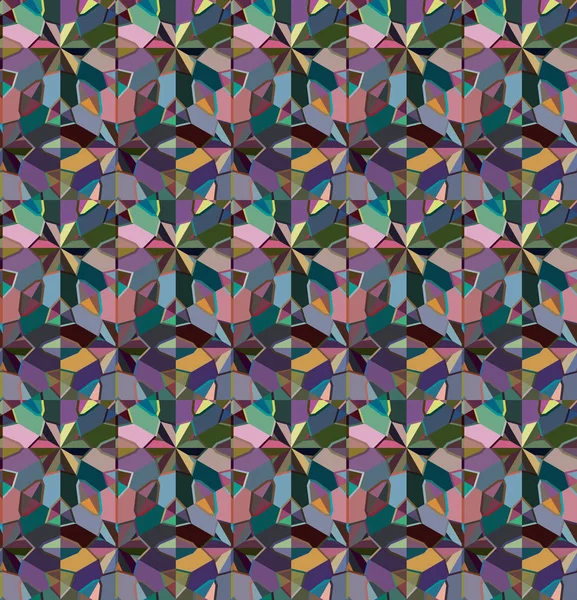 Abstract Texture Multicolored Gingham Pattern Trendy Intersecting Striped Background Geometric — Stock vektor