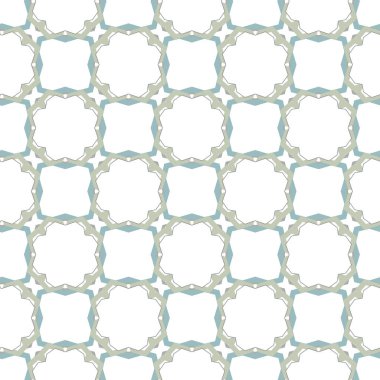 Geometrik şekilli kusursuz desen vektör çizimi