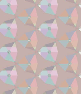 Seamless Pattern of Hand Drawn Heart on Pink Polka Dot Background