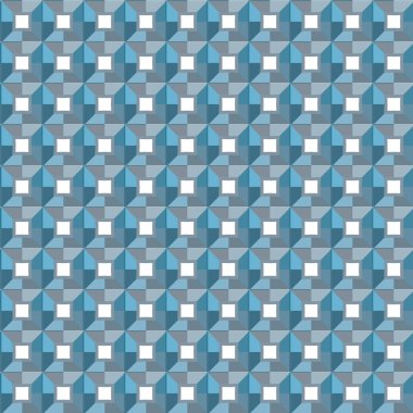 Geometrik şekilli kusursuz desen vektör çizimi