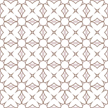 Geometrik şekilli kusursuz desen vektör çizimi