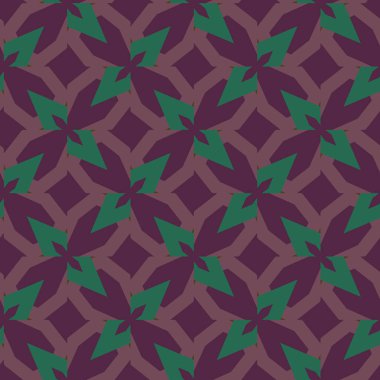 Geometrik şekilli kusursuz desen vektör çizimi