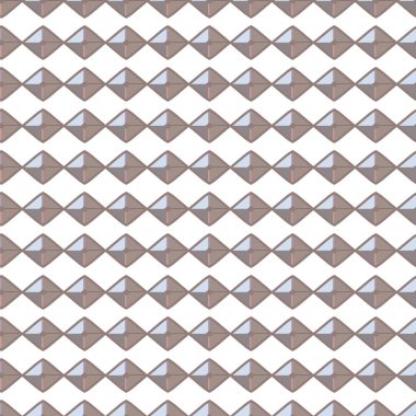 Geometrik şekilli kusursuz desen vektör çizimi