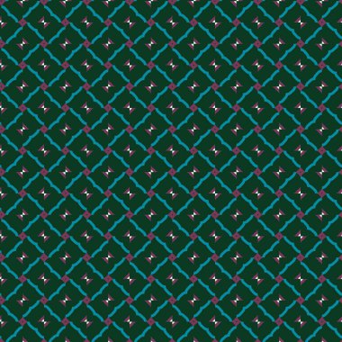 Geometrik şekilli kusursuz desen vektör çizimi