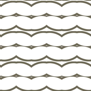 Geometrik şekilli kusursuz desen vektör çizimi