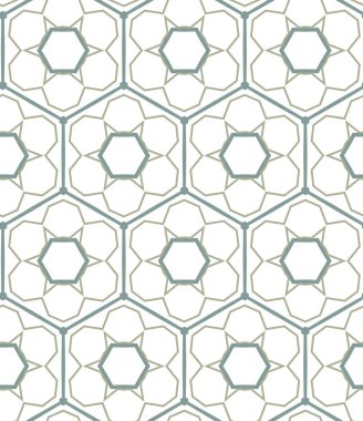 Geometrik şekilli kusursuz desen vektör çizimi