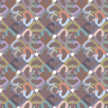 Süslemeli vektör illüstrasyonu, kopyalama alanı için soyut arkaplan