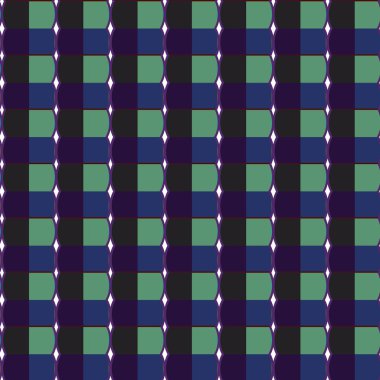 Geometrik şekilli kusursuz desen vektör çizimi