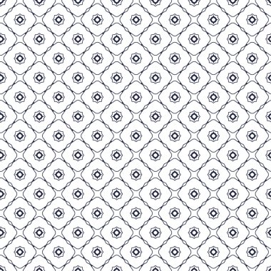 Geometrik şekilli kusursuz desen vektör çizimi