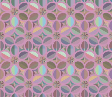 Süslemeli vektör illüstrasyonu, kopyalama alanı için soyut arkaplan