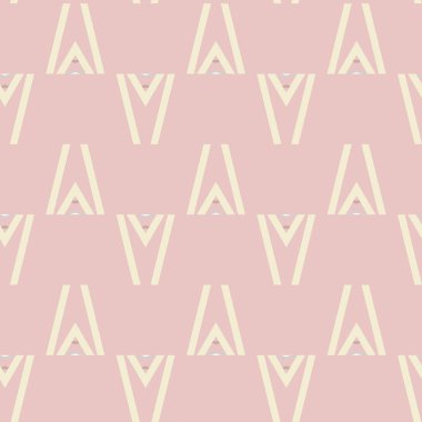 Geometrik şekilli kusursuz desen vektör çizimi