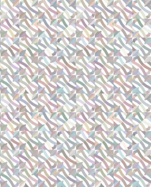 Geometrik şekilli kusursuz desen vektör çizimi