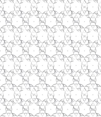Geometrik şekilli kusursuz desen vektör çizimi