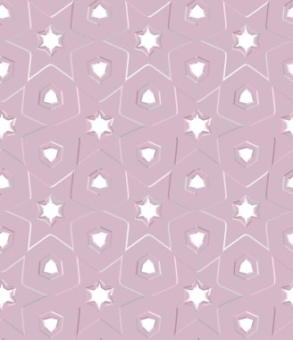 Geometrik şekilli kusursuz desen vektör çizimi