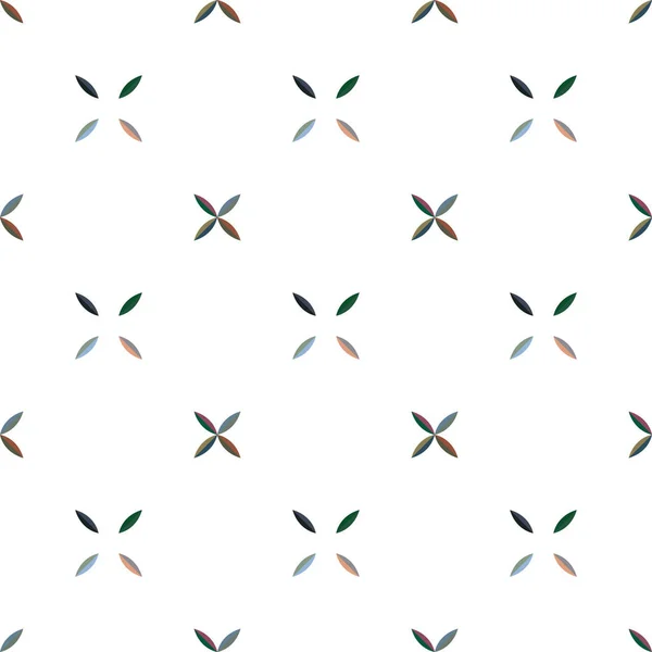 Abstraktes Grafisches Muster Nahtloser Hintergrund — Stockvektor