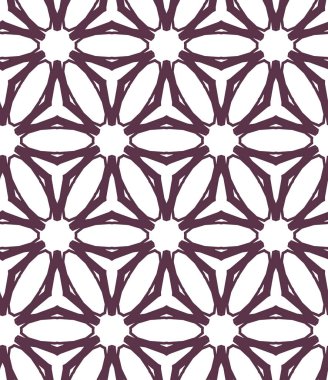 Geometrik şekilli kusursuz desen vektör çizimi