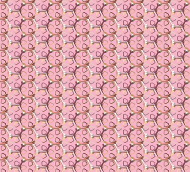 Desenli kusursuz vektör resimleme arkaplanı