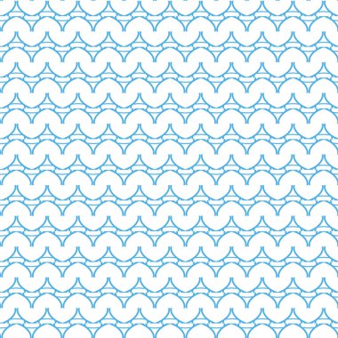 Geometrik şekilli kusursuz desen vektör çizimi