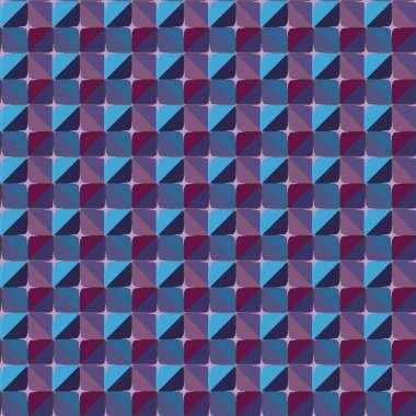 Geometrik şekilli kusursuz desen vektör çizimi