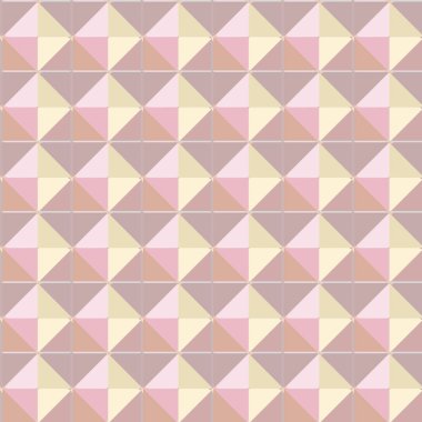 Geometrik şekilli kusursuz desen vektör çizimi