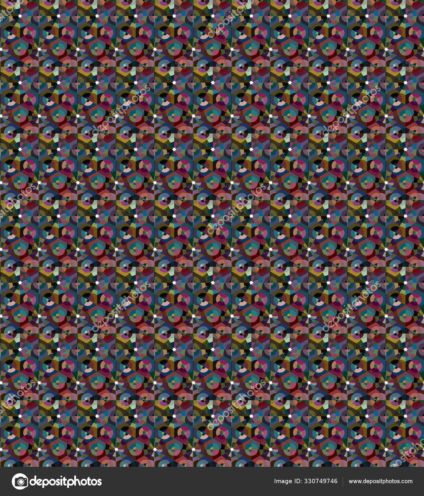 Illustration Vectorielle Ornementale Fond Abstrait Pour Espace Copie