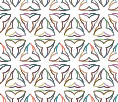 Süslemeli vektör illüstrasyonu, kopyalama alanı için soyut arkaplan