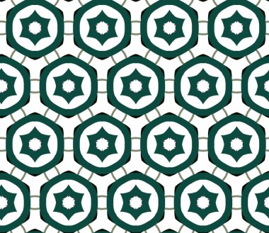 Süslemeli vektör illüstrasyonu, kopyalama alanı için soyut arkaplan