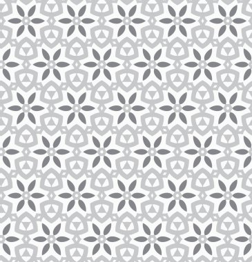 Geometrik şekilli kusursuz desen vektör çizimi