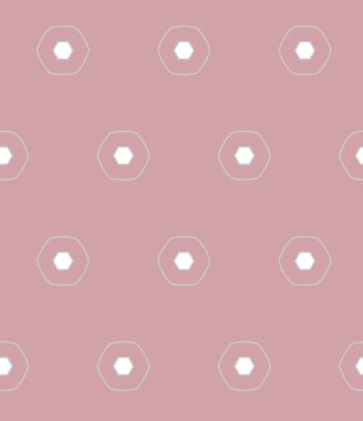 Geometrik şekilli kusursuz desen vektör çizimi