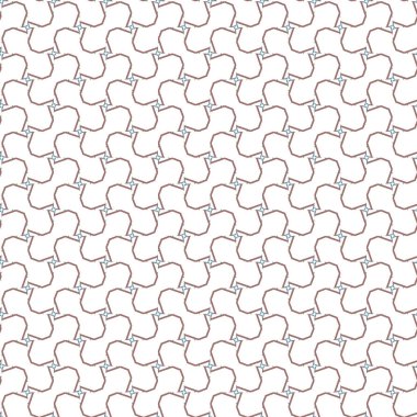 Geometrik şekilli kusursuz desen vektör çizimi