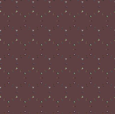 Geometrik şekilli kusursuz desen vektör çizimi