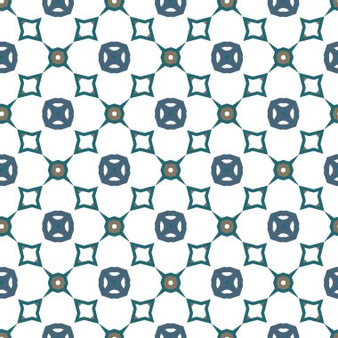 soyut geometrik dikişsiz desen, vektör illüstrasyonu 