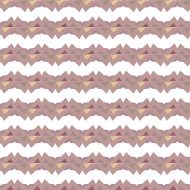 Geometrik şekilli kusursuz desen, vektör illüstrasyonu