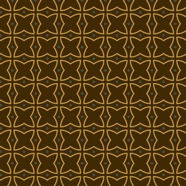 Geometrik şekilli kusursuz desen vektör çizimi