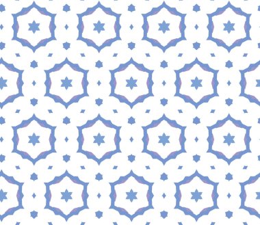 Ornament with elements of black and white colors.