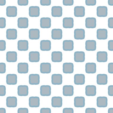 Geometrik şekilli kusursuz desen vektör çizimi