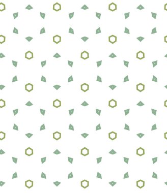 Geometrik şekilli kusursuz desen vektör çizimi