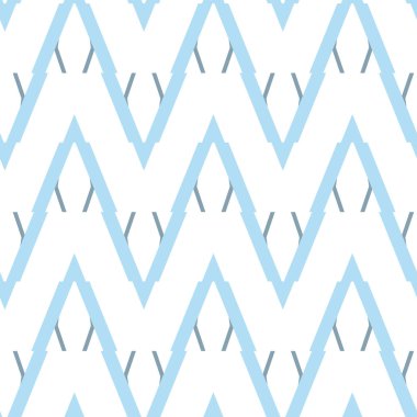 Geometrik şekilli kusursuz desen vektör çizimi