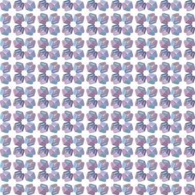 Geometrik şekilli kusursuz desen vektör çizimi