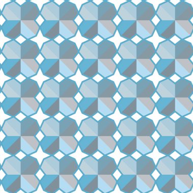 Seamless pattern. abstract background with geometric floral hand drawn arabic style