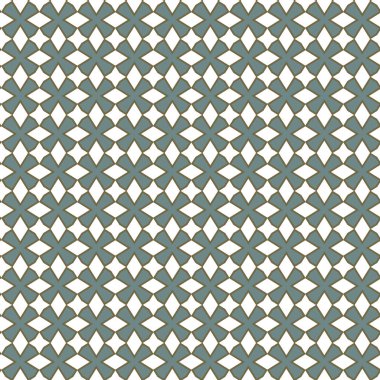 Geometrik şekilli kusursuz desen vektör çizimi