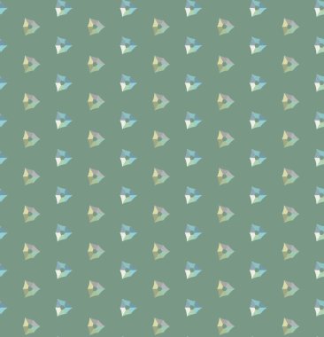 Geometrik şekilli kusursuz desen vektör çizimi